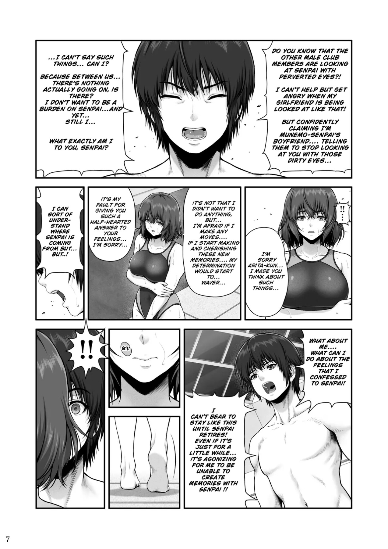 Hentai Manga Comic-CRAZY SWIMMER First Stage-Read-8